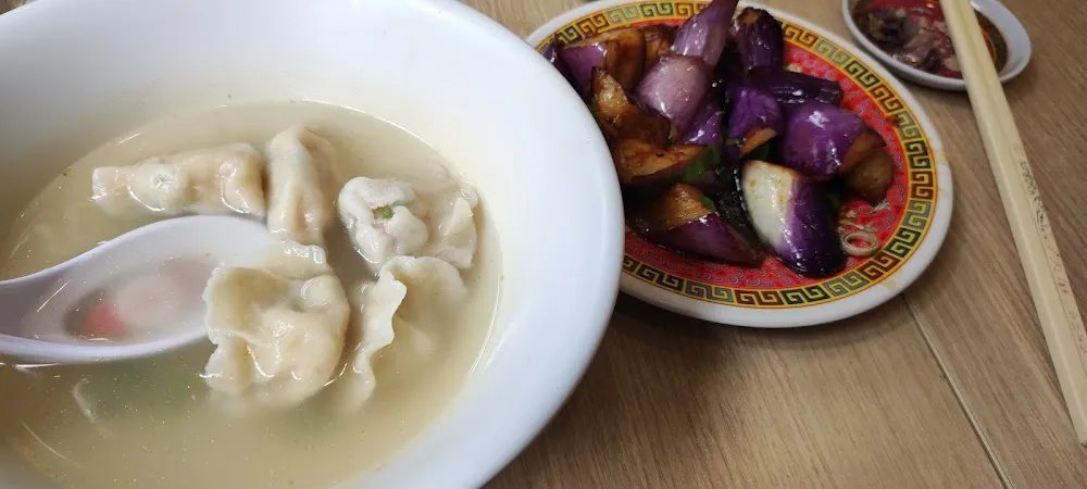 Soupe de Raviolis Aux Crevettes